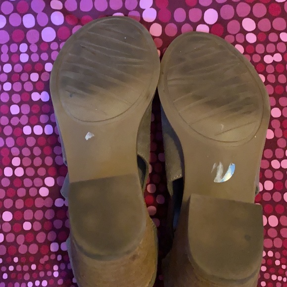 Carlos Santana open toe shoes/ankle booties. - Picture 6 of 9